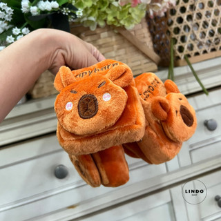 Móc khóa Bóp Nhỏ Capybara LINDO, Móc khóa Cute, Hot trend, Treo Balo, Cặp, Quà tặng Dễ Thương