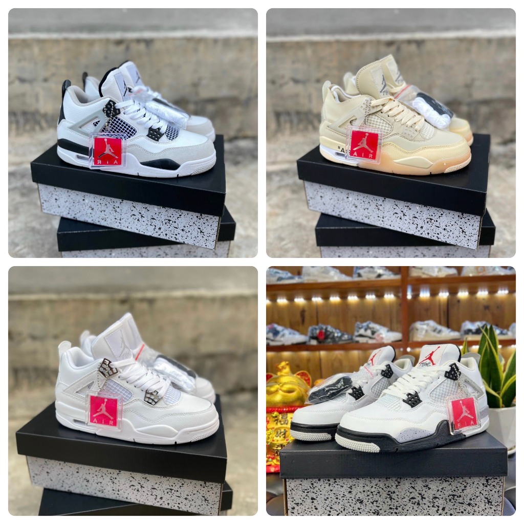 GiàyJordan 4 , Giày JD4 full màu siêu hot mới nhất tặng Full box bill ...