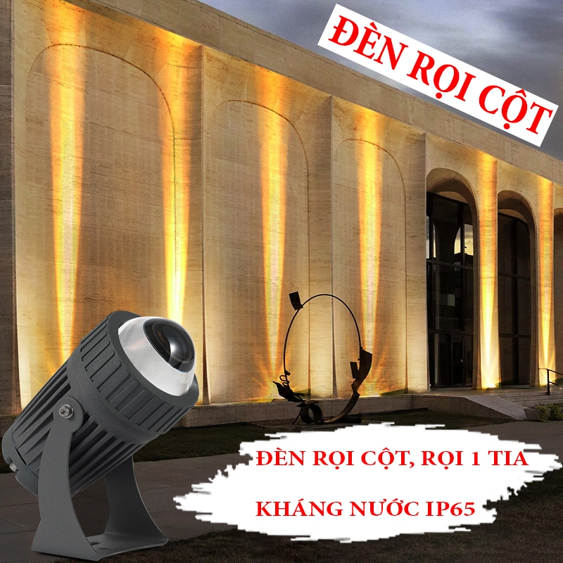 Đèn rọi cột đèn rọi tường đèn rọi chiếu điểm ngoài trời kháng nước IP65 ...
