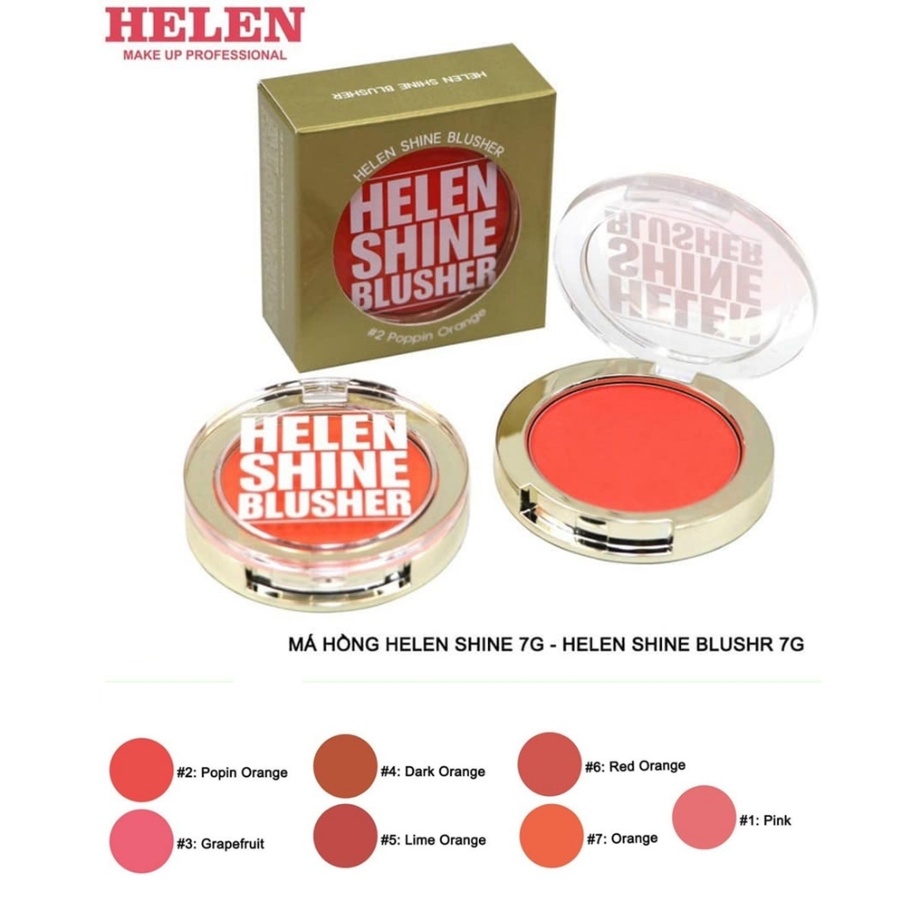 Phấn Má Hồng HELEN SHINE BLUSHER 7g