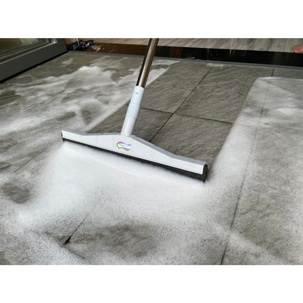Cây Cán Tăng Đơ 100cm-155cm Gạt Lùa Nước Sàn Lưỡi Đôi Homeinno Siêu Khô