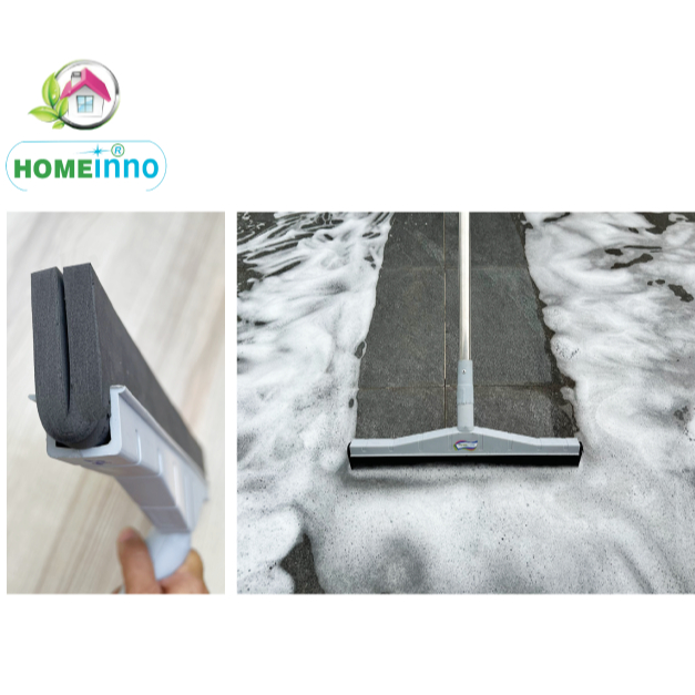 Cây CÁN THẲNG Gạt Lùa Nước Sàn Lưỡi Đôi Nhiều Kích Thước Homeinno Siêu Khô