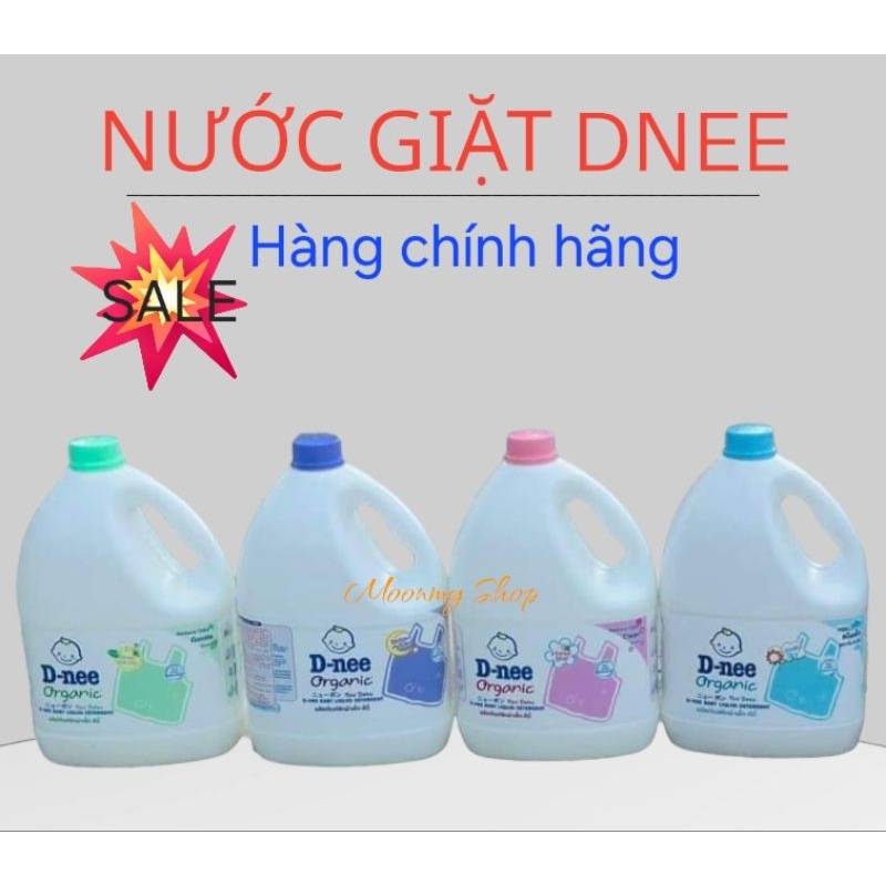[Chính hãng] Nước giặt Dnee can 3000 ml hàng chính hãng đậm đặc, thơm ...