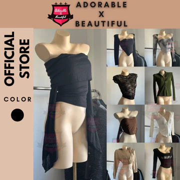 [Ảnh Thật] Tổng Hợp Phần 1 Áo Tay Dài, Áo Tay Ngắn, Áo Sơ Mi Ulzzang, Áo Kiểu Croptop Ôm Body Sexy [AdorablexBeautiful]