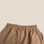 Quần short lưng cao nữ, quần đùi lửng lai gập xếp ly có túi và lưng phía sau chun co giãn - MT Classic