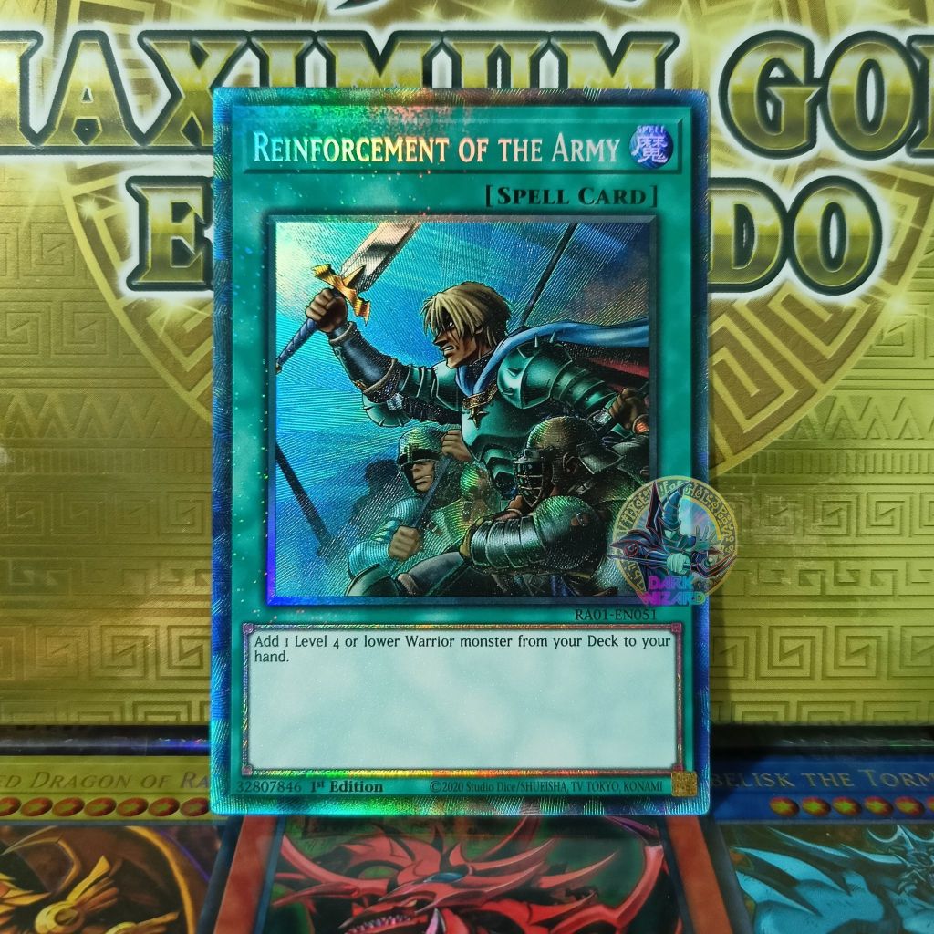 Reinforcement of the Army – RA01-EN051 – Prismatic Collector's Rare ...