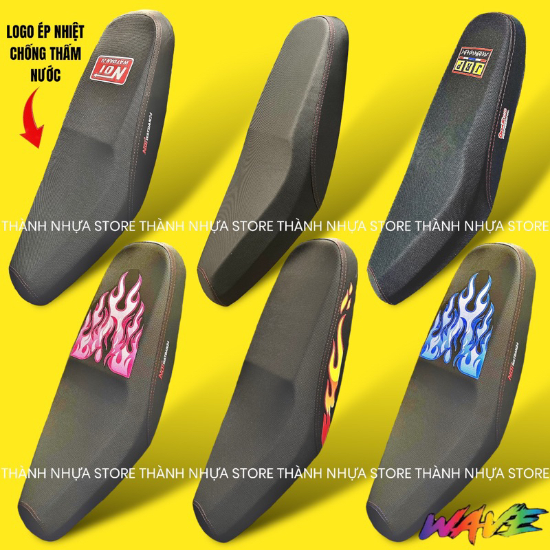 Yên 2 tầng Wave A110 - A50/A100/S100/Rs - Wave nhỏ Alpha/Zx - Thái