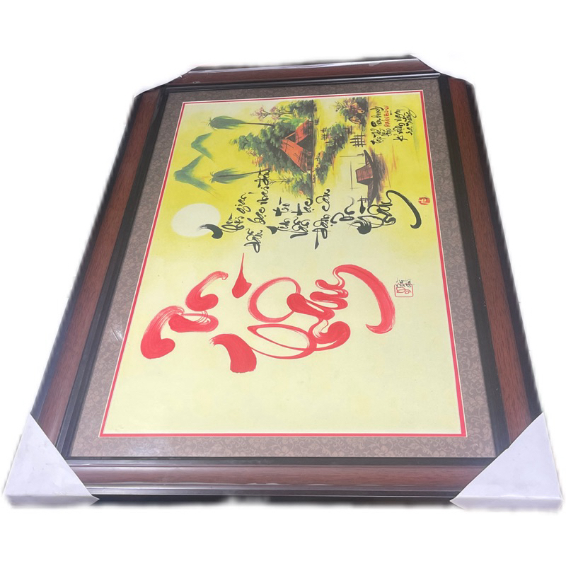 tranh thư pháp về thầy cô, quà tặng ý nghĩa,viết tay thủ công