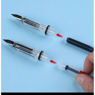 Bút máy Hàn quốc ngòi EF êm trơn nét bút 0.5