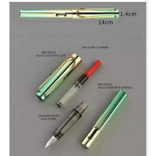 Bút máy Hàn quốc ngòi EF êm trơn nét bút 0.5