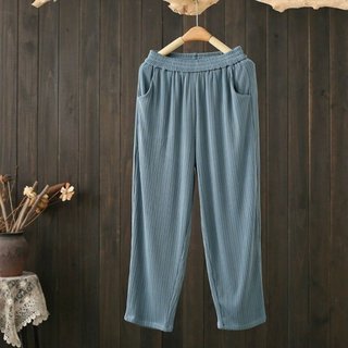 Quần baggy bigsize nữ eo chun co giãn thoải mái có túi 2 bên chất vải thun gân cao cấp mềm mịn Q18