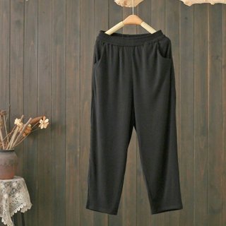Quần baggy bigsize nữ eo chun co giãn thoải mái có túi 2 bên chất vải thun gân cao cấp mềm mịn Q18