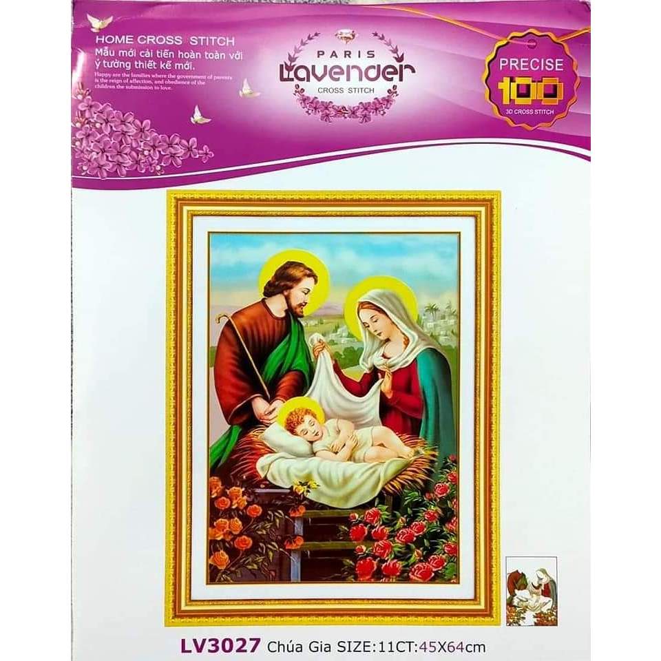  free ship tranh th u ch th p gia nh th nh gia 45 x 64 cm t 