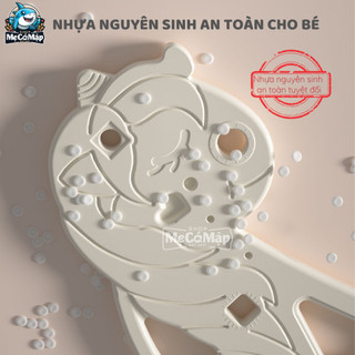 Cầu Trượt Cho Bé TẶNG GẤU PHÁT NHẠC+ BỘ BÓNG RỔ, Cầu Tuột Chắc Chắn Cho Bé Trai, Bé Gái Bảo Hành 1 Năm