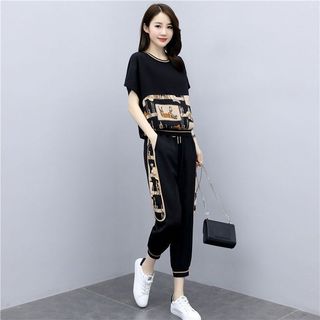 Đồ bộ trung niên, set đồ nữ chất đẹp trẻ trung – quà tặng ý nghĩa cho bà cho mẹ T62