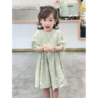 Váy lanh/tole Loại 1 cho bé gái BATALA KIDS,  váy cộc tay mùa hè cho bé thoáng mát, mềm mịn