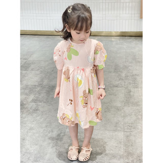 Váy lanh/tole Loại 1 cho bé gái BATALA KIDS,  váy cộc tay mùa hè cho bé thoáng mát, mềm mịn