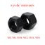 Đai Ốc Thép Đen (Tán/Ê-cu) M5 M6 M8 M10 M12 M14 M16 - Đai Ốc Lục Giác Cường Độ Cao Chịu Lực Nặng