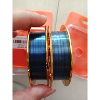 dây cước 52M màu xanh ( dây gân ) có size 0.6 , 1 , 2 , 3 , 4