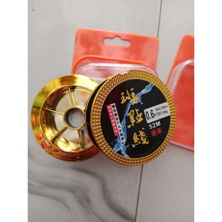 dây cước 52M màu xanh ( dây gân ) có size 0.6 , 1 , 2 , 3 , 4