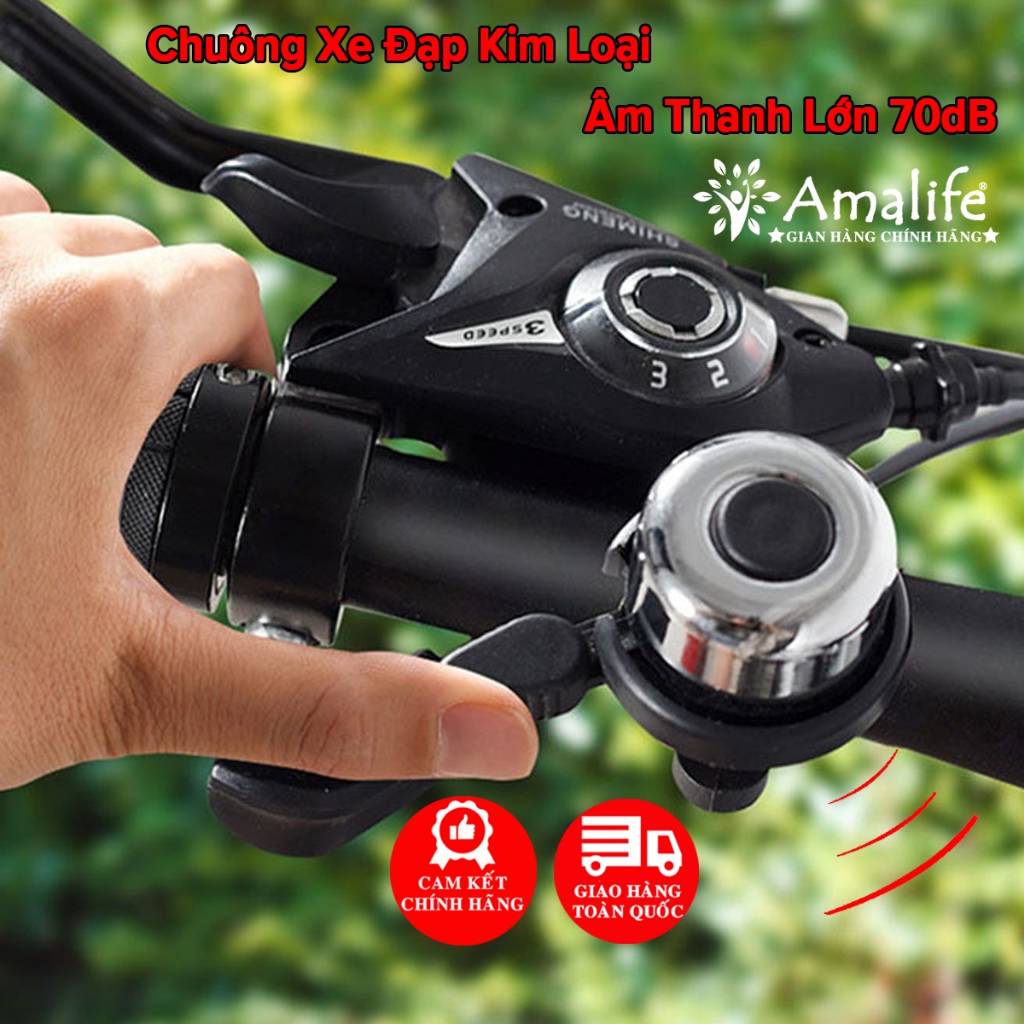 Đánh Giá Còi Chuông Xe Đạp Amalife Kim Loại Vang Lớn - Chỉ 25K!