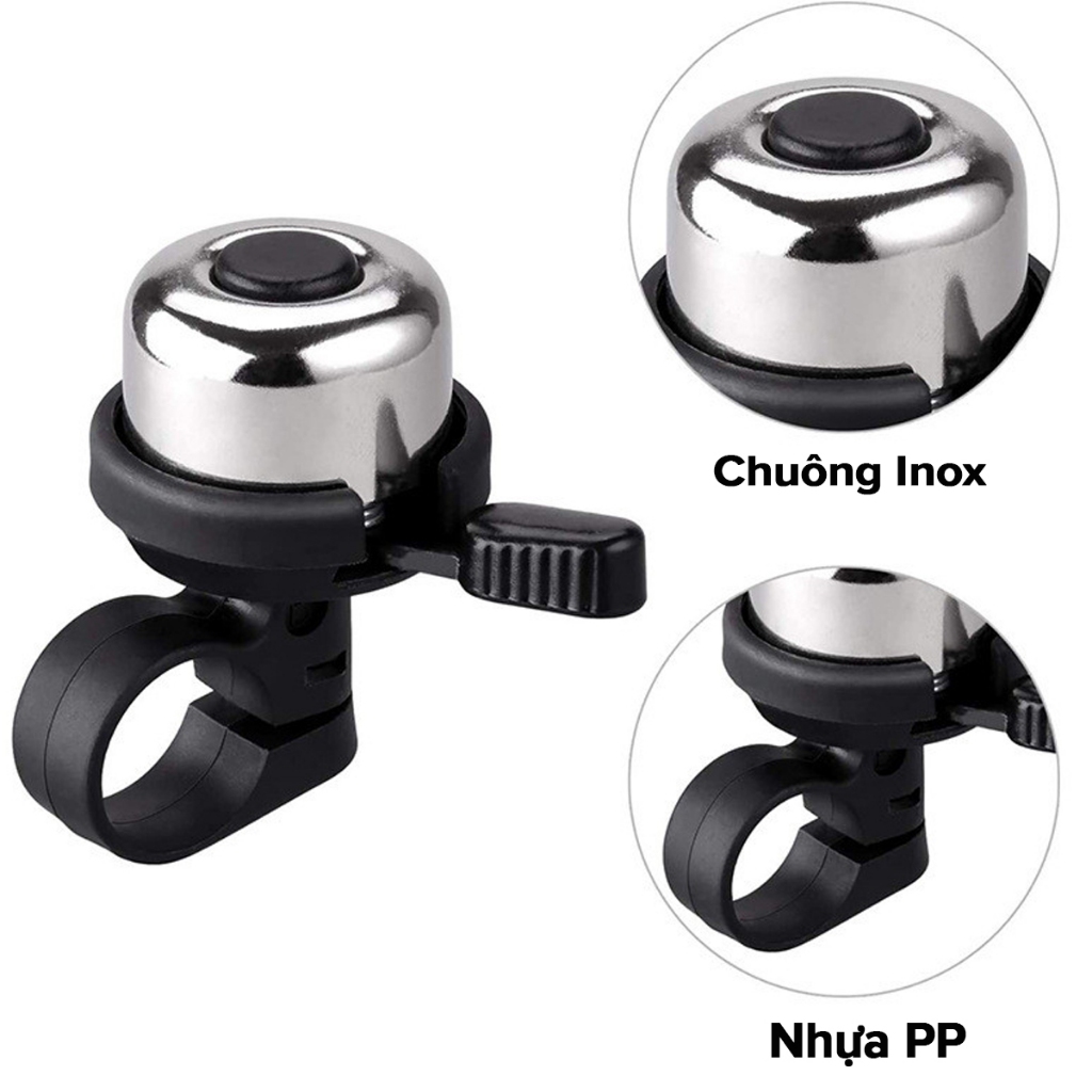 Ảnh Còi Chuông Xe Đạp Thể Thao Âm Thanh Vang Lớn Bằng kim Loại Phù Hợp Mọi Dòng Xe Tiện Dụng Chính Hãng Amalife 3