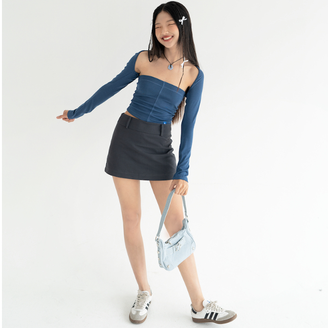 Áo quây vải thun gân NAKED by V - Tube Top Ver.2 | BigBuy360 - bigbuy360.vn