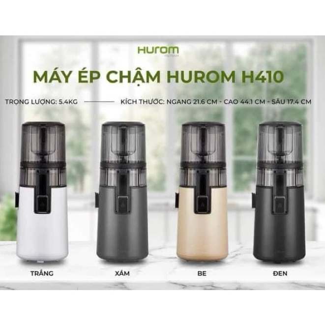 Máy Ép Chậm Hurom H410 - Đủ các màu