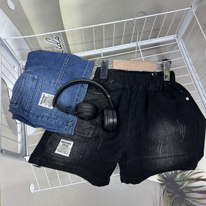 Quần bò trẻ em quần đùi bé trai size từ 20-50kg quần jean bé trai