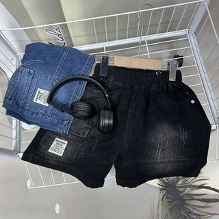 Quần Đùi Cho Bé, Quần Sooc bò cho Bé Trai, Bé Gái 16-50kg quần jean mùa hè trẻ em