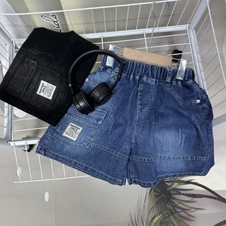Quần Đùi Cho Bé, Quần Sooc bò cho Bé Trai, Bé Gái 16-50kg quần jean mùa hè trẻ em