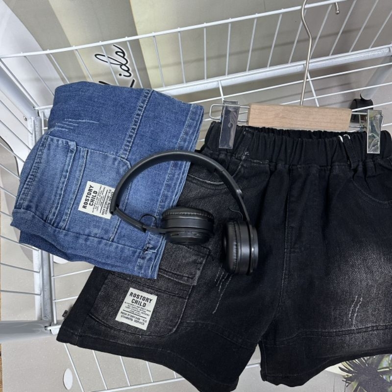 Quần bò trẻ em quần đùi bé trai size từ 20-50kg quần jean bé trai