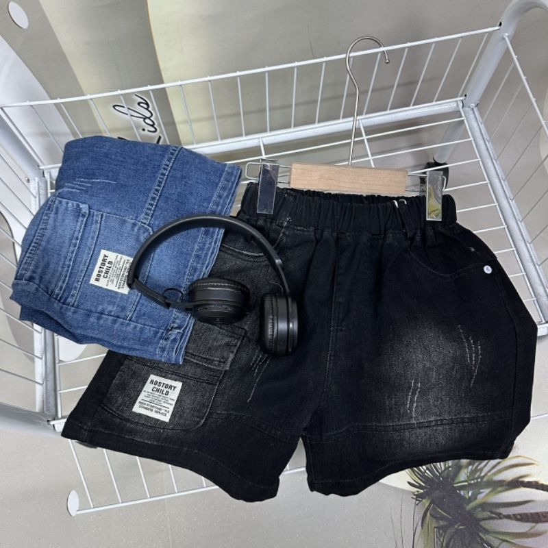 Quần bò trẻ em quần đùi bé trai size từ 20-50kg quần jean bé trai