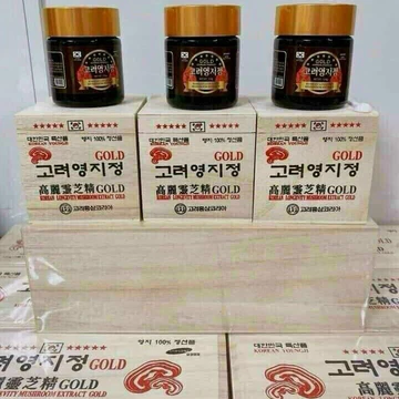 cao, linh chi, Hàn Quốc, hộp, gỗ trắng, ổn định huyết áp cân bằng đường huyết, nâng cao hệ miễn dịch