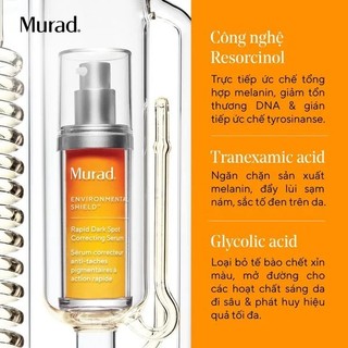 Tinh Chất Làm Sáng Da, Giảm Thâm Nám Murad Rapid Dark Spot Correcting Serum