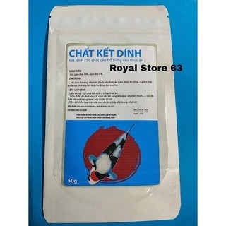 Chất kết dính Acpharno trộn thức ăn tim bò cho bể cá cảnh 50g
