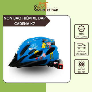 Mũ Bảo Hiểm Xe Đạp Dành Cho Trẻ Em CADENA K7 Siêu Nhẹ Thoáng Khí Thiết Kế Công Thái Học Chống Va Đập Tốt Bền Đẹp Giá Rẻ