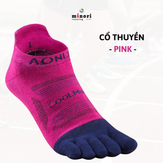 Tất Chạy Bộ Cao Cấp Vớ Xỏ Ngón Coolmax Aonijie Hạn Chế Phồng Rộp Thoáng Khí Chống Chaffing