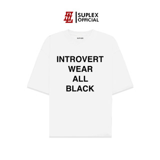 Áo thun SUPLEX Localbrand Unisex INTRVERT Tay Ngắn Chất Cotton TSSL067