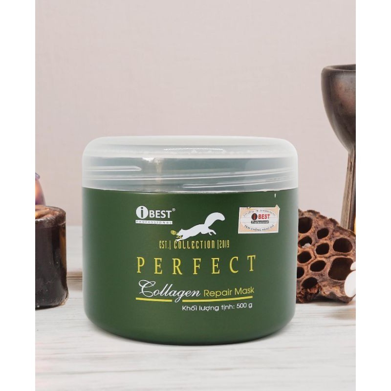 Hấp dầu Collagen iBest 600g VÀ  TƠ TẰM IBEST PERFECT COLLAGEN 500g