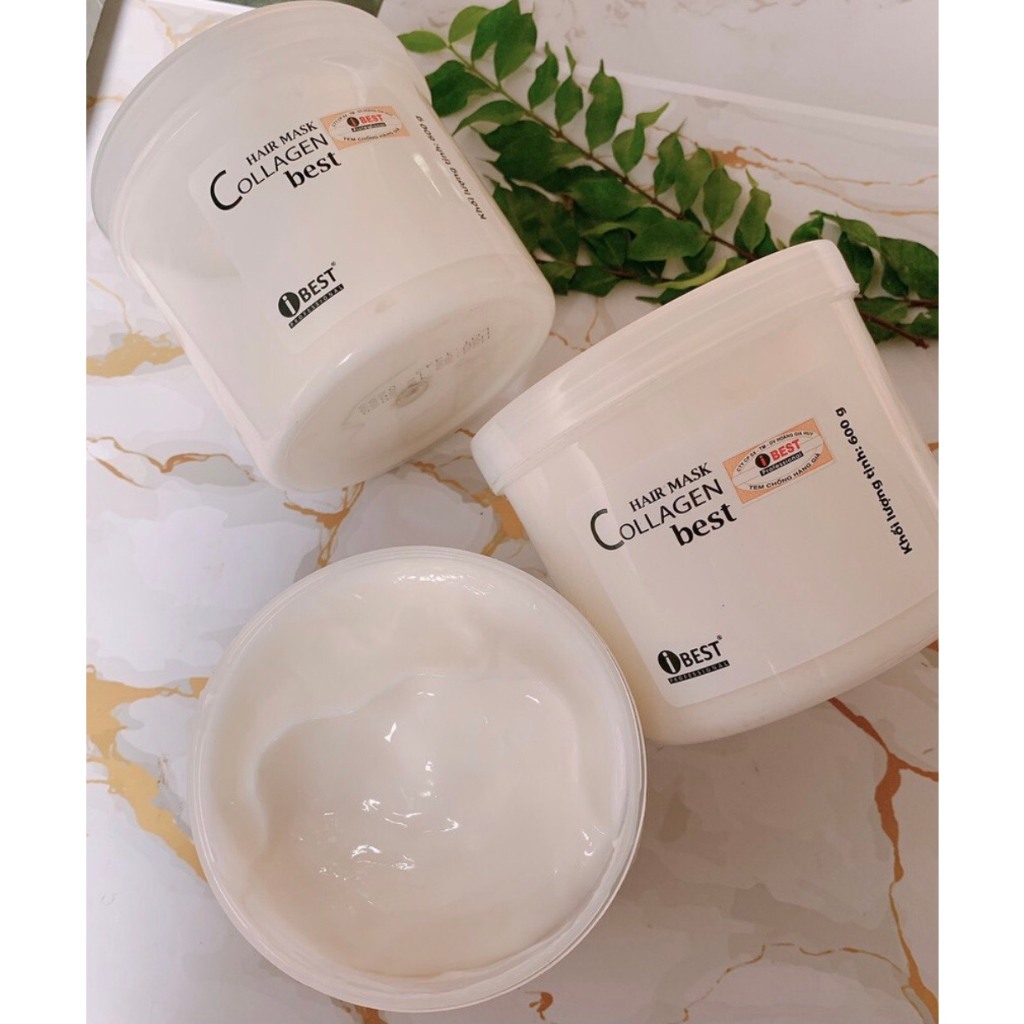 Hấp dầu Collagen iBest 600g VÀ  TƠ TẰM IBEST PERFECT COLLAGEN 500g