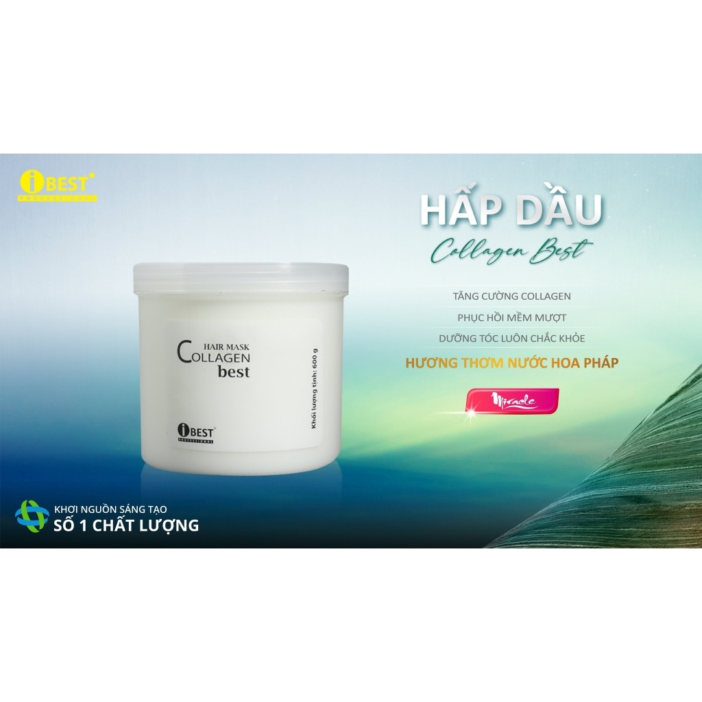 Hấp dầu Collagen iBest 600g VÀ  TƠ TẰM IBEST PERFECT COLLAGEN 500g