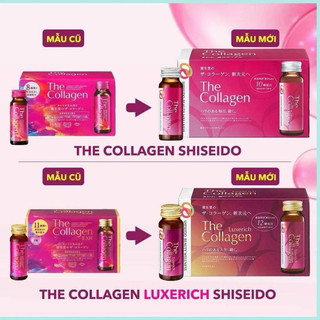[ Mẫu Mới ] Nước The collagen shiseido dạng nước uống 1 hộp 10 lọ 50ml