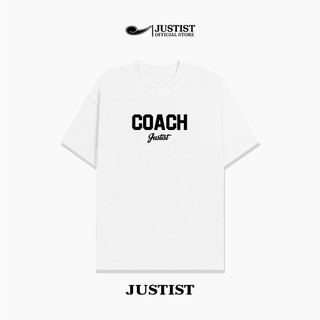Áo Thun Nam Nữ Unisex JUSTIST COACH ngắn tay form oversize chất cotton TSJT050