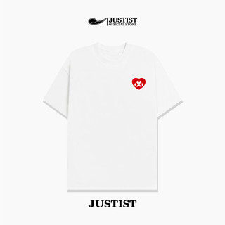 Áo thun Justist Localbrand LOVE JUSTIST Unisex basic form unisex chất cotton TSJT078