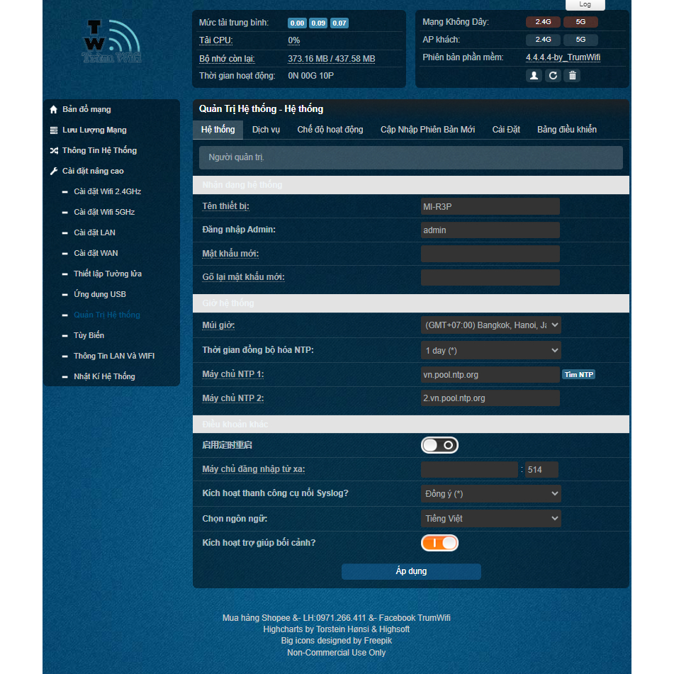 Router wifi Xiaomi Pro R3P, ac2600,wifi dual band 2 băng tần,4 râu ...