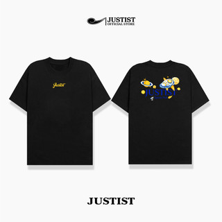 Áo Thun Nam JUSTIST SPACE PLANET Tshirt Tay Ngắn Chất Cotton TSJT105