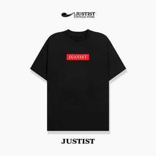 Áo Thun Nam Nữ form rộng unisex JUSTIST BOX LOGO Chất Cotton TSJT107
