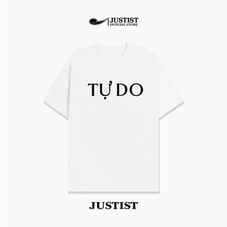 Áo thun Justist Localbrand Unisex TỰ DO Ngắn Chất Cotton TSJT127