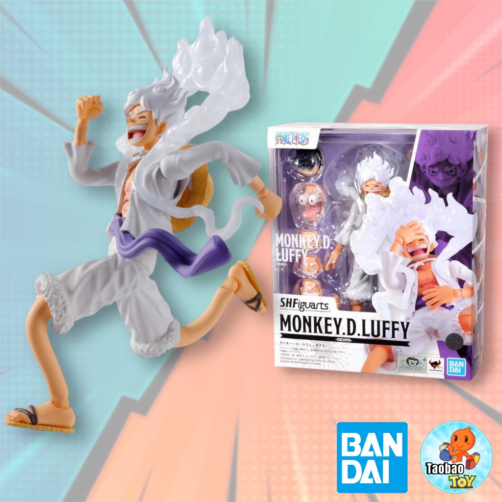 (Có sẵn- Hoả tốc) Mô Hình Nhân Vật One Piece SHF: Monkey D Luffy - Gear ...